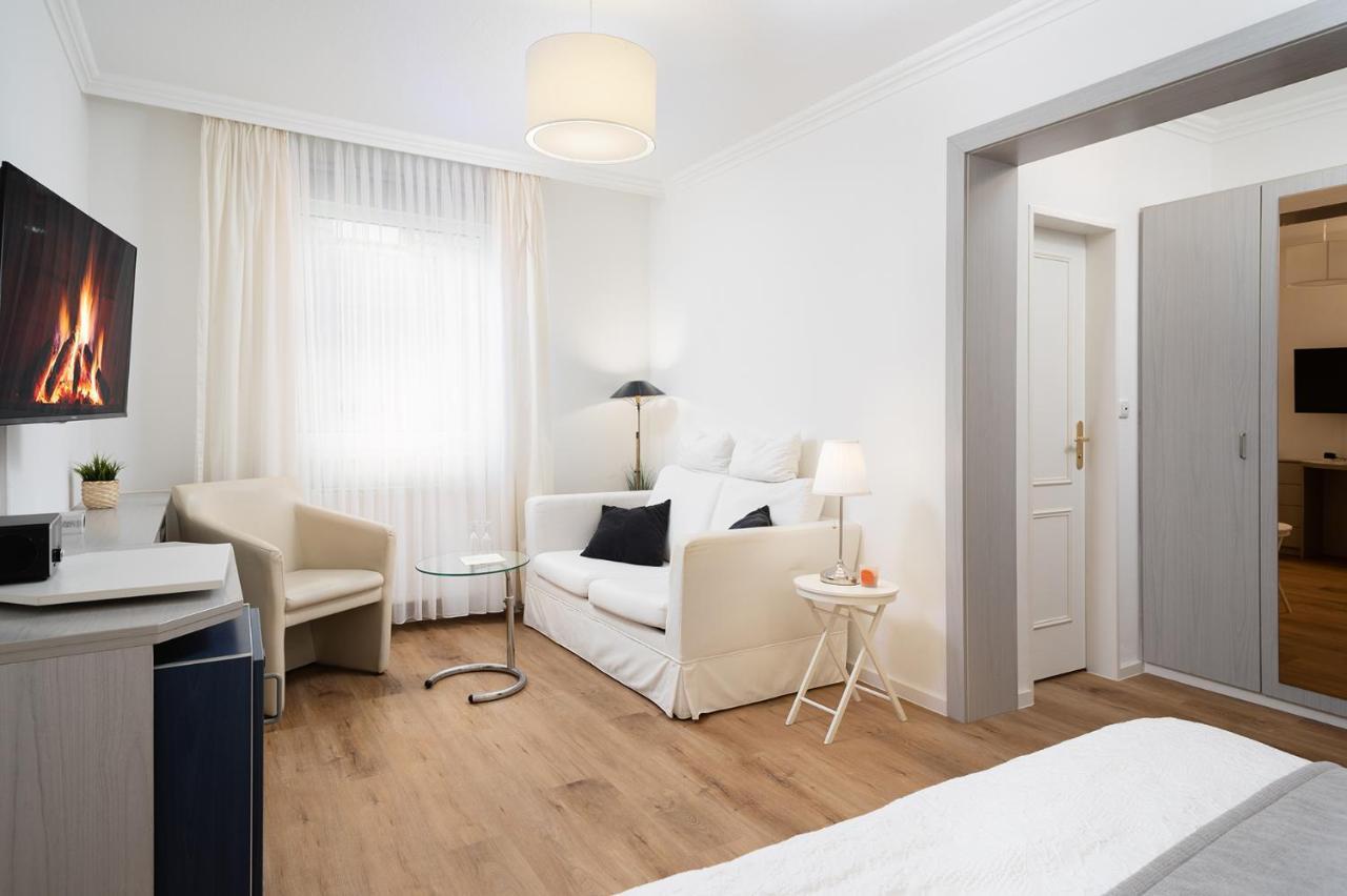 Hotel Haus Am Park ボルクム エクステリア 写真