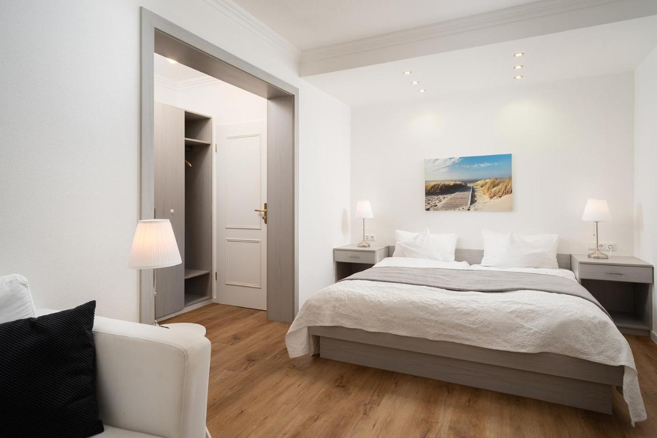 Hotel Haus Am Park ボルクム エクステリア 写真